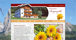 Desktop Screenshot of apartment-bergmyrthe.com